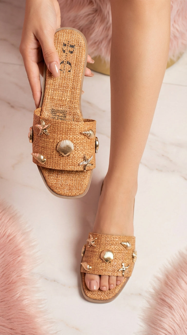 SANDALIA PLANA PARA DAMA MOD 11-80