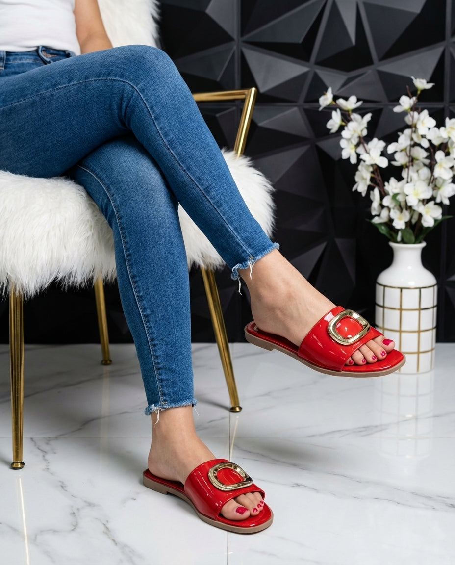 SANDALIA CHAROL DE DAMA CON HEBILLA MOD 11-93